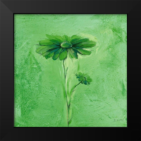 Fiore 3 Black Modern Wood Framed Art Print by Filatov, Elena