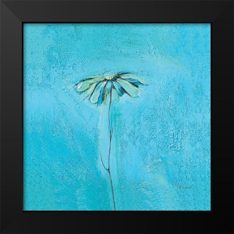 Fiore 4 Black Modern Wood Framed Art Print by Filatov, Elena