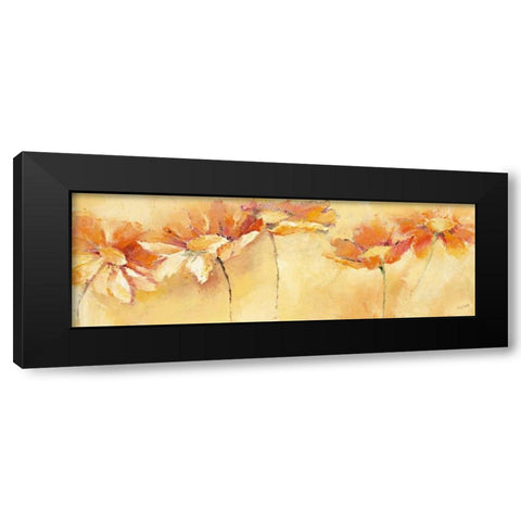 Feldblumenparade Black Modern Wood Framed Art Print by Filatov, Elena