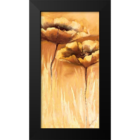 Kupfer Symphonie Black Modern Wood Framed Art Print by Filatov, Elena