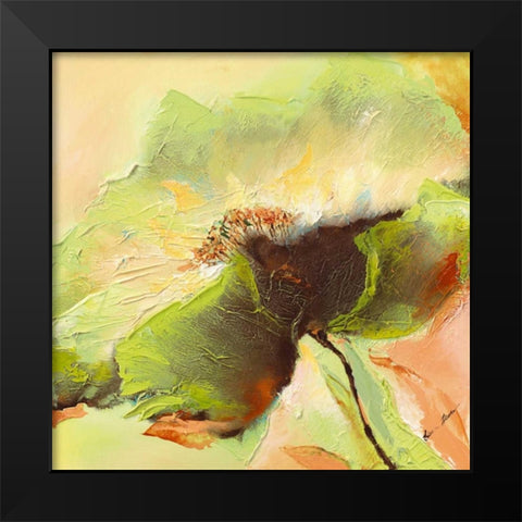 Mint Spring I Black Modern Wood Framed Art Print by Filatov, Elena