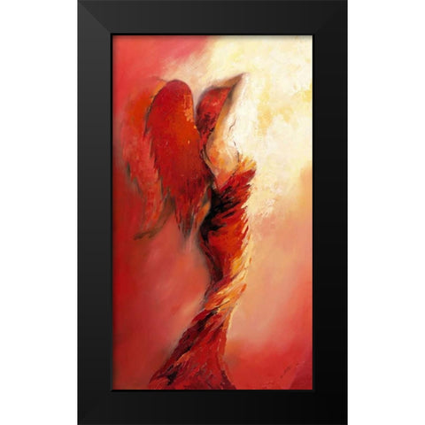 Engel I Black Modern Wood Framed Art Print by Filatov, Elena