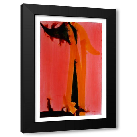 OkÃ¨ I Black Modern Wood Framed Art Print by Fusi, Federico