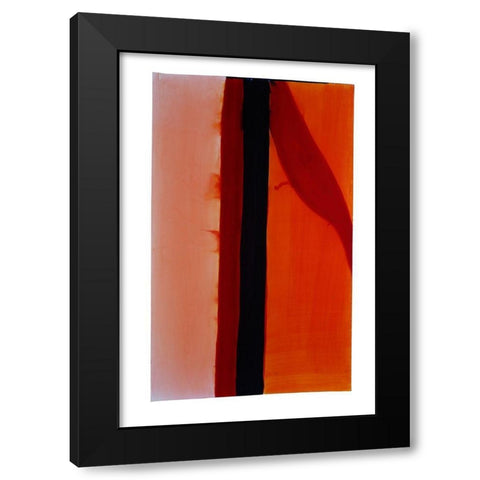 OkÃ¨ II Black Modern Wood Framed Art Print by Fusi, Federico