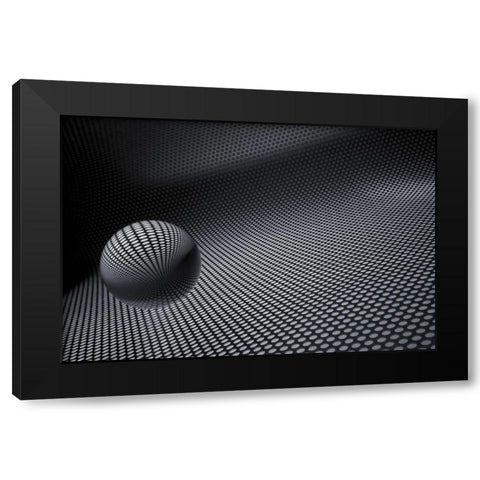 Glaskugelspiel I Black Modern Wood Framed Art Print with Double Matting by Rossmeissl, Gerhard