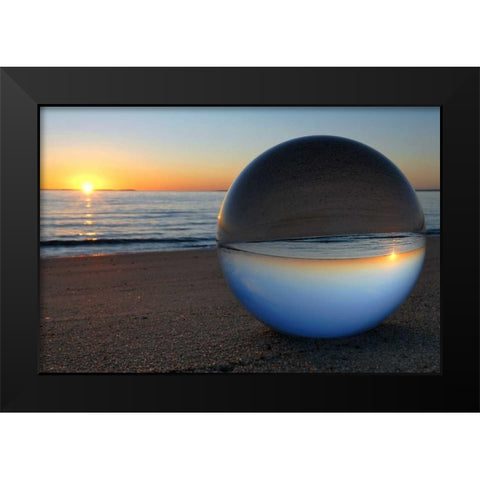 Lichterstimmung Black Modern Wood Framed Art Print by Rossmeissl, Gerhard