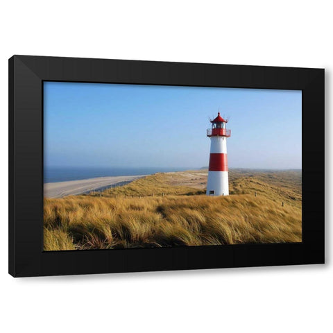 Sylt IV Black Modern Wood Framed Art Print with Double Matting by Rossmeissl, Gerhard