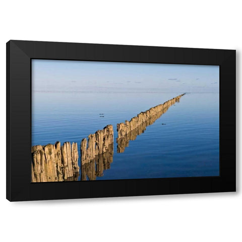 Weite Black Modern Wood Framed Art Print by Rossmeissl, Gerhard