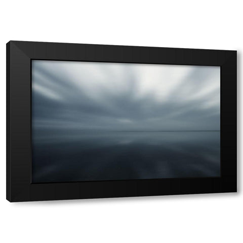 Horizont und Licht VI Black Modern Wood Framed Art Print with Double Matting by Rossmeissl, Gerhard