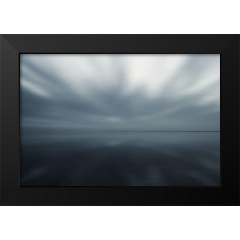 Horizont und Licht VI Black Modern Wood Framed Art Print by Rossmeissl, Gerhard