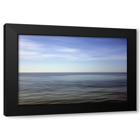 Horizont und Licht VII Black Modern Wood Framed Art Print with Double Matting by Rossmeissl, Gerhard
