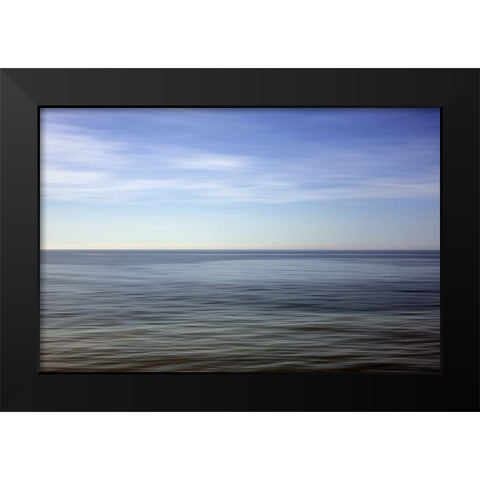 Horizont und Licht VII Black Modern Wood Framed Art Print by Rossmeissl, Gerhard