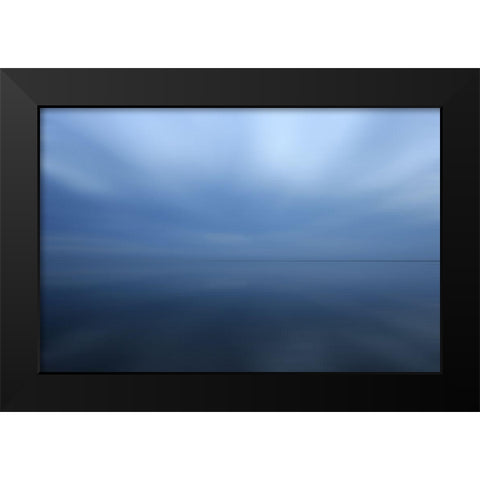 Blue Sea I  Black Modern Wood Framed Art Print by Rossmeissl, Gerhard