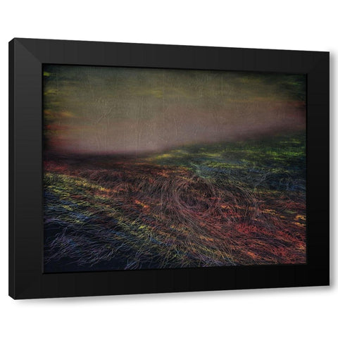 Ohne Titel 1517 Black Modern Wood Framed Art Print with Double Matting by Li, Heng