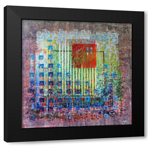 OT.24072010 Black Modern Wood Framed Art Print by Pfeiffer, H.M.
