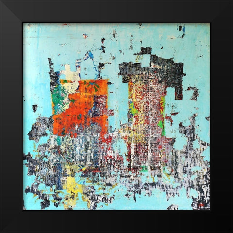 OT.20032008 Black Modern Wood Framed Art Print by Pfeiffer, H.M.