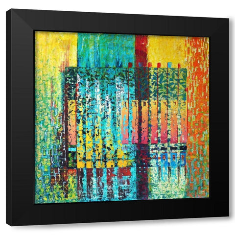 OT.27082010 Black Modern Wood Framed Art Print by Pfeiffer, H.M.