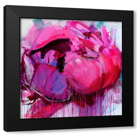 OT 52-17 Black Modern Wood Framed Art Print with Double Matting by Willberg, Heidi