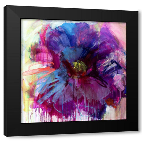 OT 50-17 Black Modern Wood Framed Art Print by Willberg, Heidi