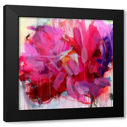 OT 05-18 Black Modern Wood Framed Art Print by Willberg, Heidi
