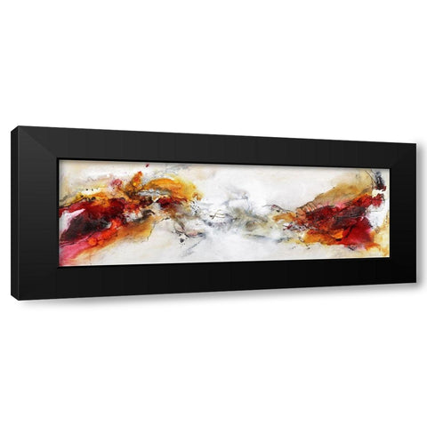 Imperiu Black Modern Wood Framed Art Print with Double Matting by Folger, Isolde