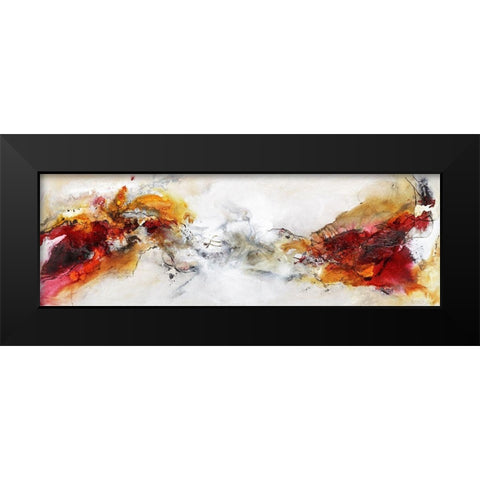 Imperiu Black Modern Wood Framed Art Print by Folger, Isolde