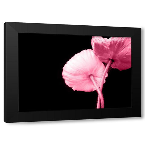 Umschlungen Black Modern Wood Framed Art Print with Double Matting by Riedt, Kirsten