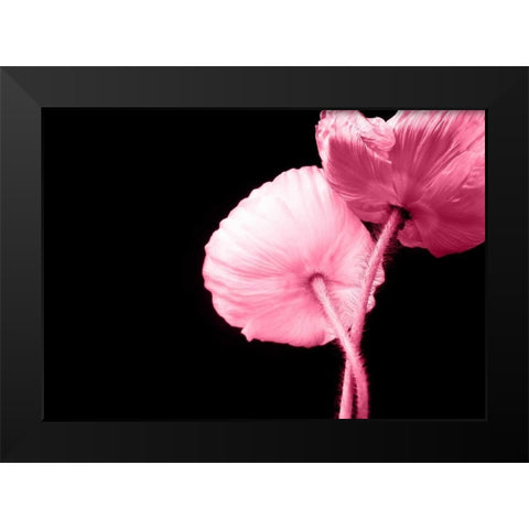 Umschlungen Black Modern Wood Framed Art Print by Riedt, Kirsten