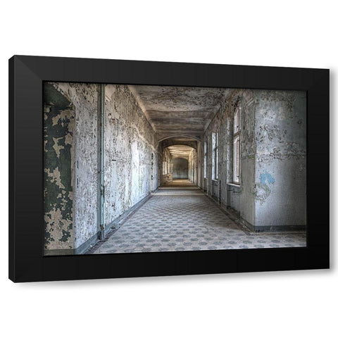 Beelitz No. 6 Black Modern Wood Framed Art Print by Belhadi, Michael