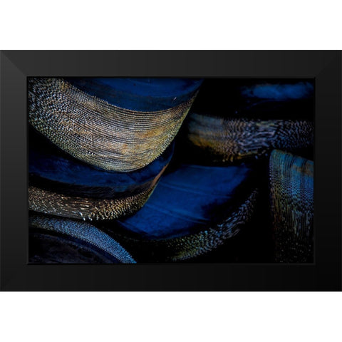 Hafen 3 Black Modern Wood Framed Art Print by Krause, Michael