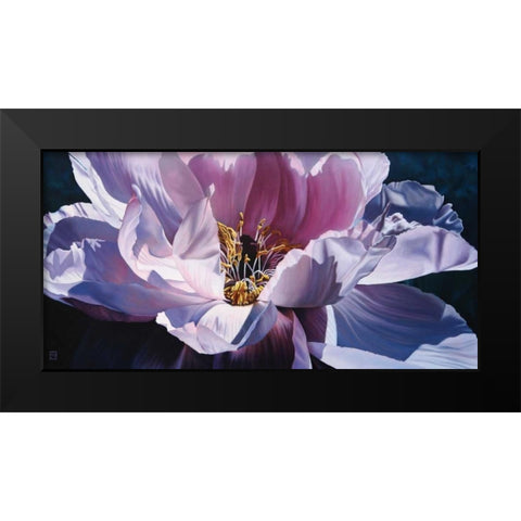 Inner Beauty Black Modern Wood Framed Art Print by Schuh, Michael