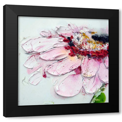 Margherita 2 Black Modern Wood Framed Art Print with Double Matting by Beletti, Nicole