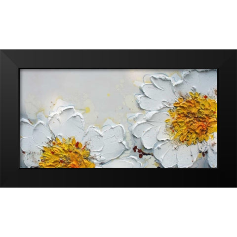 Blanco Black Modern Wood Framed Art Print by Beletti, Nicole
