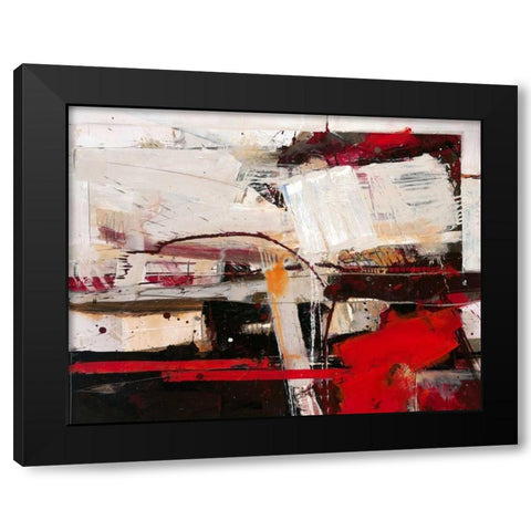 Das dem Sinn am nachsten gelegen Black Modern Wood Framed Art Print by Mayer, Norbert