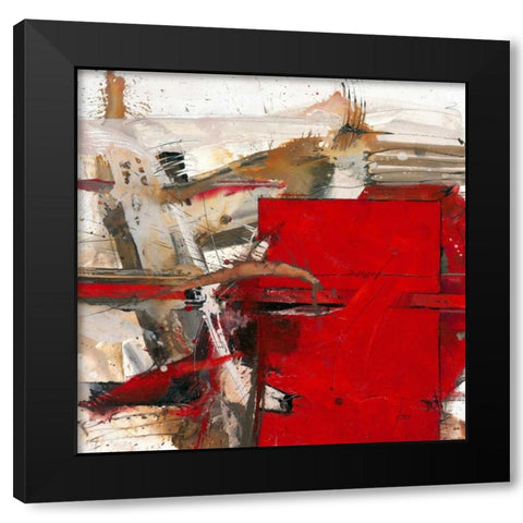Wenn der Trieb einen Gedanken be Black Modern Wood Framed Art Print by Mayer, Norbert