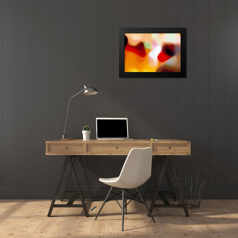 Evolution 10 Black Modern Wood Framed Art Print by Klipp, Ortwin