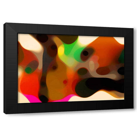 Evolution 38 Black Modern Wood Framed Art Print with Double Matting by Klipp, Ortwin