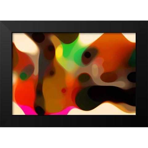 Evolution 38 Black Modern Wood Framed Art Print by Klipp, Ortwin