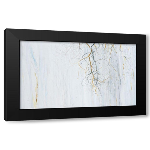 Radici 2  Black Modern Wood Framed Art Print with Double Matting by Capogrosso, Pietro