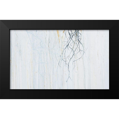 Radici 3  Black Modern Wood Framed Art Print by Capogrosso, Pietro