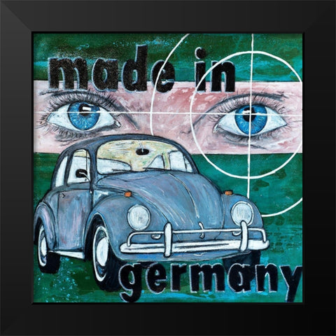 Made in Germany Black Modern Wood Framed Art Print by HÃ¼ttner, Rainer