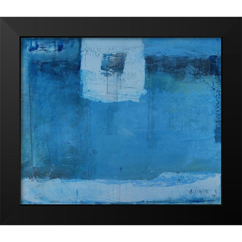 Seiltanz Black Modern Wood Framed Art Print by SÃ¼ess, Robert