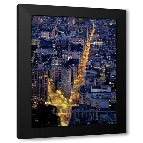 Flat light Black Modern Wood Framed Art Print by Reis, Thomas