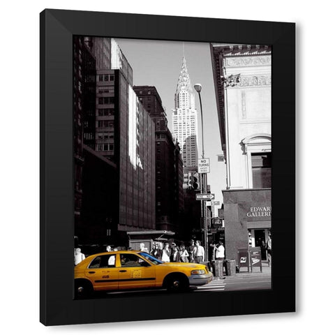 5th Black Modern Wood Framed Art Print with Double Matting by Reis, Thomas