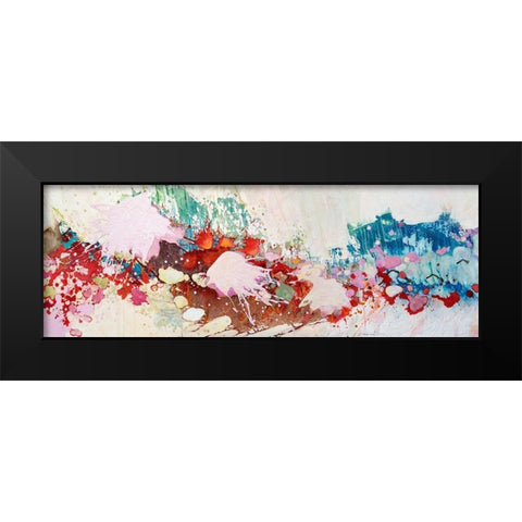 Expression Black Modern Wood Framed Art Print by Endress, Sabine