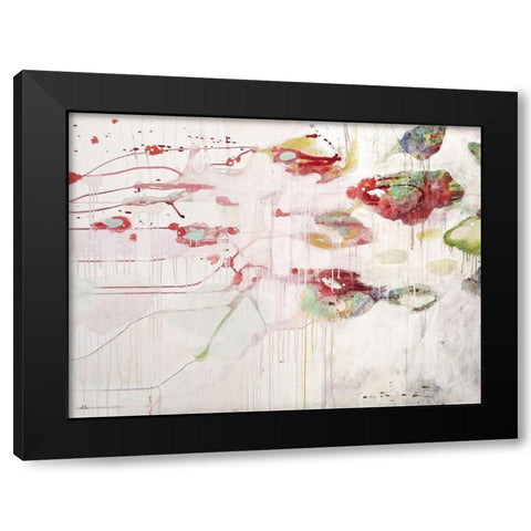 Wasserspiel 1 Black Modern Wood Framed Art Print by Endress, Sabine