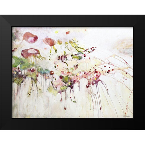 Wasserspiel 2 Black Modern Wood Framed Art Print by Endress, Sabine