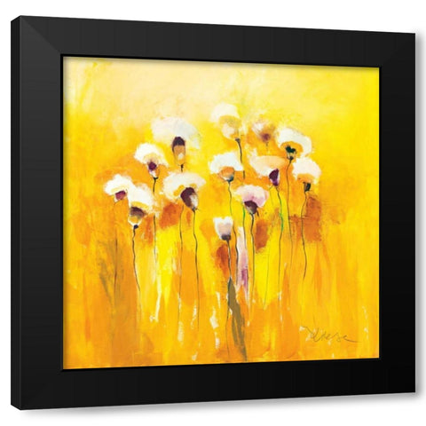 Summerfields III Black Modern Wood Framed Art Print by Strunk, Anne L.
