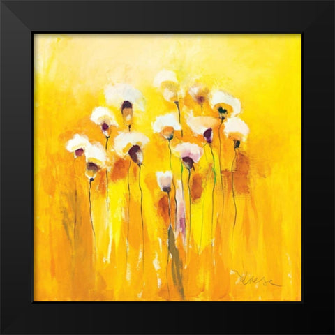 Summerfields III Black Modern Wood Framed Art Print by Strunk, Anne L.