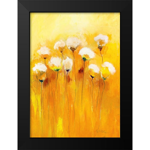 Summerfields II Black Modern Wood Framed Art Print by Strunk, Anne L.